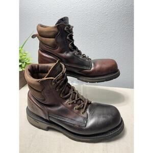 Thorogood Steel Toe Work‎ Boot Men's 9.5 D  Leather